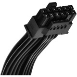 SilverStone HELA 850R Platinum, Fuente de alimentación de PC negro