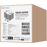 SilverStone XE04-SP6P, Disipador de CPU plateado/Negro