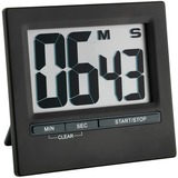 TFA 38.2013.54, Reloj de cocina negro