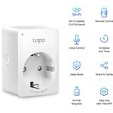 TP-Link Tapo P100 enchufe inteligente 2300 W Blanco, Toma de corriente con interruptor blanco, Inalámbrico, Bluetooth / Wi-Fi, 2,4 MHz, 802.11b,802.11g,Wi-Fi 4 (802.11n), Interior, Blanco