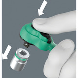 Wera 05005541001, Kit de herramientas negro/Verde