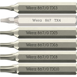 Wera 05049002001, Conjuntos de bits negro/Verde
