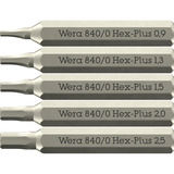 Wera 05049002001, Conjuntos de bits negro/Verde