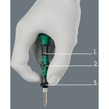 Wera 05049002001, Conjuntos de bits negro/Verde