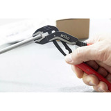 Wiha Alicates para bomba de agua QuickFix Classic automático, Alicates para bomba de agua / tubos negro/Rojo
