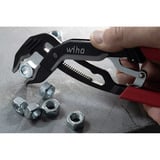 Wiha Alicates para bomba de agua QuickFix Classic automático, Alicates para bomba de agua / tubos negro/Rojo
