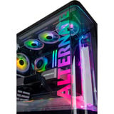 ALTERNATE PC para juegos • RTX 5080 • AMD Ryzen™ 7 9800X3D • 32 GB RAM Reacondicionado, Gaming-PC negro/Transparente