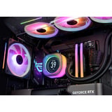 ALTERNATE PC para juegos • RTX 5080 • AMD Ryzen™ 7 9800X3D • 32 GB RAM Reacondicionado, Gaming-PC negro/Transparente