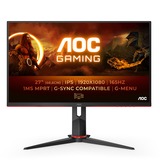 AOC 27G2SPU/BK, Monitor de gaming negro/Rojo
