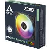 ARCTIC P14 Pro Reverse A-RGB, Ventilador negro