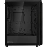ASUS ProArt PA401 Wood TG PWM (Black) Torre Negro, Cajas de torre negro, Torre, PC, Negro, ATX, Vidrio templado, 16 cm