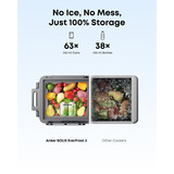 Anker SOLIX EverFrost 2 nevera portátil 40 L Eléctrico Negro gris/Negro, Negro, 2 rueda(s), Negro, 40 L, -20 - 20 °C, 45 dB