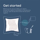 Beurer 20080, Almohadas eléctricas azul oscuro