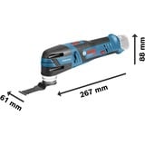 Bosch 06018B5006, Herramienta multifunción azul/Negro