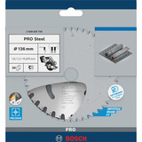 Bosch 2 608 837 745 hoja de sierra circular 13,6 cm 1 pieza(s) Metal, 13,6 cm, 1,59 cm, 1,2 mm, 5400 RPM, 1,6 mm