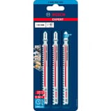 Bosch Expert 2608900560 Hoja de sierra de vaivén Carburo 3 pieza(s) Hoja de sierra de vaivén, Aluminio, Plástico, Acero inoxidable, Madera con clavos, Carburo, Acero inoxidable, 5 - 7, 3,5 mm