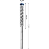 Bosch Expert Broca para martillo SDS Max-8X, Taladro Martillo perforador, Hammer drill bit, 3 cm, 320 mm, Concreto, Piedra, 20 cm