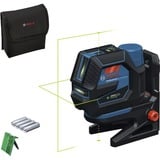 Bosch Láser combinado a batería GCL 12V-50-22 CG Professional, Láser de líneas cruzadas azul/Negro