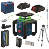 Bosch Rotationslaser GRL18V-4-34CVG (0 615 A50 0DH), Láser rotativo verde, Minorista
