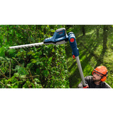 Bosch Tijera de setos telescópica inalámbrica GHE 18V-50 TP Professional solo, 18 Voltios, Cortasetos azul