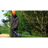 Bosch Tijera de setos telescópica inalámbrica GHE 18V-50 TP Professional solo, 18 Voltios, Cortasetos azul