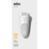 Braun Silk-épil 5 81728163 depiladora Blanco blanco/Gris claro, Blanco, Abdomen, Axila, Back thigh, Bikini, Nalgas, Baúl, Front thigh, Cabezal, Parte interior superior..., Afeitado, Alemania, Batería, 100 - 240 V