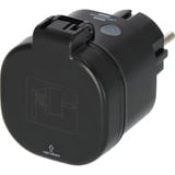 Brennenstuhl Connect WiFi enchufe WA 3600 XS03 Outdoor negro