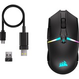 Corsair CH-931B011-EU, Ratones para gaming negro