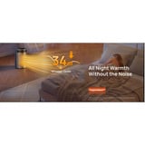 DREO Calefactor Atom 416, Termoventiladores negro/Plateado