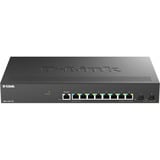 D-Link DMS-1250-10S/E, Interruptor/Conmutador negro