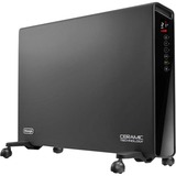 DeLonghi HX65L22 Interior Gris 2200 W Convector, Convector de pie antracita, Convector, Cerámico, 24 h, Interior, Piso, Gris