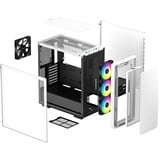 DeepCool CK560 Midi Tower Blanco, Cajas de torre blanco, Midi Tower, PC, Blanco, ATX, EATX, micro ATX, Mini-ATX, ABS, SPCC, Vidrio templado, Ventiladores de la caja