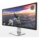 Dell UltraSharp U3415W reacondicionado, Monitor LED negro/Plateado