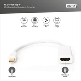 Digitus AK-340404-001-W, Adaptador blanco