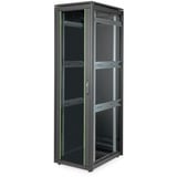Digitus Armario de red de la serie Unique - 600 x 800 mm (an. x pr.), Armario IT negro, Rack o bastidor independiente, 42U, 800 kg, Negro