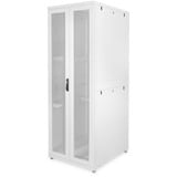 Digitus Armario de servidor de la serie Unique - 800 x 1000 mm (an. x pr.), Armario IT gris, Rack o bastidor independiente, 47U, 1000 kg, Gris