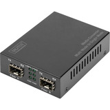 Digitus Convertidor de medios Gigabit Multimodo/Monomodo SFP negro