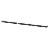Digitus PDU IT básico con perfil de aluminio, 27 salidas, 24x C13, 3x C19, Regleta negro/Aluminio