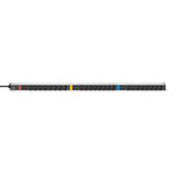 Digitus PDU IT básico con perfil de aluminio, 27 salidas, 24x C13, 3x C19, Regleta negro/Aluminio