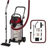 EINHELL 2342470, Aspiradora en húmedo y en seco rojo borgoña/Acero fino