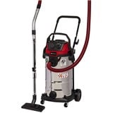 EINHELL 2342470, Aspiradora en húmedo y en seco rojo borgoña/Acero fino