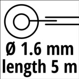 EINHELL 3405117, Hilo de Mackie 