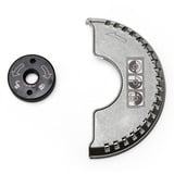 EINHELL Amoladora angular a batería Power X-Change TE-AG 18/115 Q Li Solo, 18 Voltios rojo/Negro