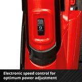 EINHELL GE-CR 18/20 Li E - Solo, Cortar rojo/Negro