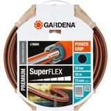 GARDENA Manguera de jardín Superflex 30M 1/2 gris/Naranja, 18096-20