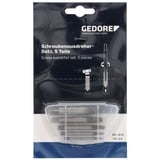 GEDORE Juego de extractores de tornillos, 5 piezas, M3 - M18 