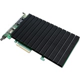 HighPoint SSD6204A controlado RAID PCI Express x8 3.0 8 Gbit/s, Tarjeta de interfaz PCI Express 3.0, PCI Express x8, 0, 1, 8 Gbit/s, 4 canales, 920,585 h