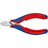 KNIPEX 77 02 115, Alicates de corte rojo/Azul