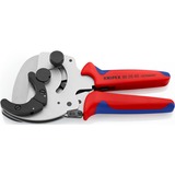 KNIPEX 90 25 40, Corta tubos rojo/Azul