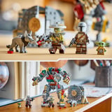 LEGO Star Wars Showdown con el droide guardián en el Palacio Hutt, Juegos de construcción Juego de construcción, 9 año(s), Plástico, 415 pieza(s), 455 g